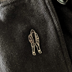 Archetype wearable art pin